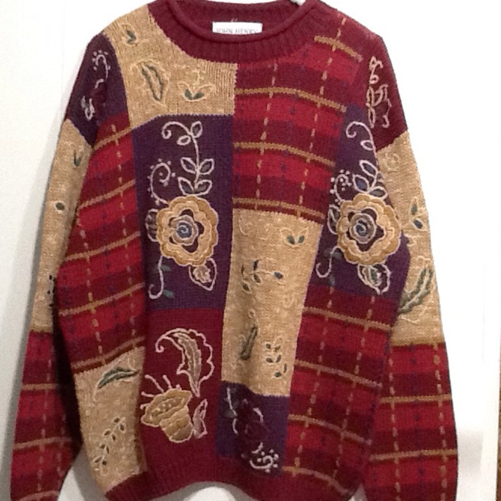 Women's Sweater M Cotton Ramie